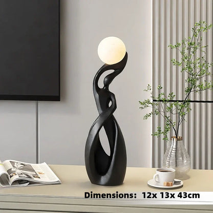 Home Decoration Art Light  Sculpture LED Floor Lamp