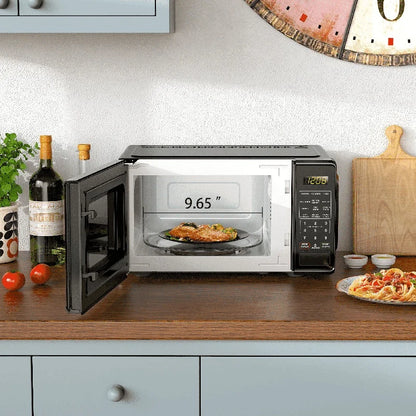 0.7 Cu Ft Countertop Microwave Oven 700W Compact Kitchen