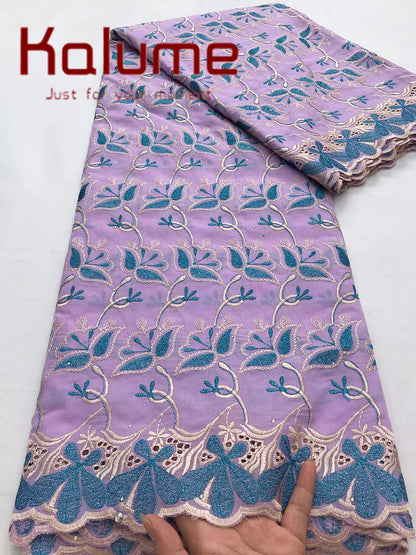 Kalume Lace 2025 African Cotton Lace Fabric