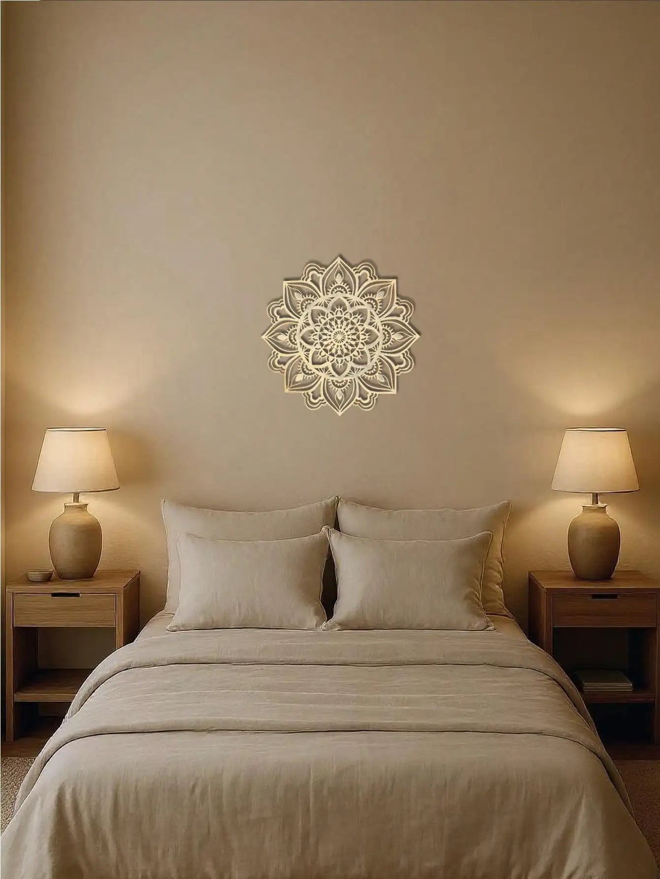 Gold Metal Wall Art Decor