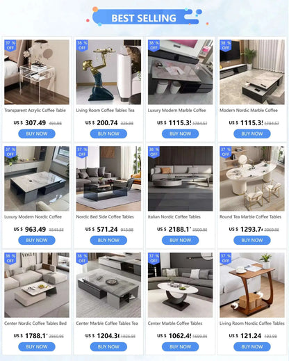 Living Room Coffee Tables  Home Furniture