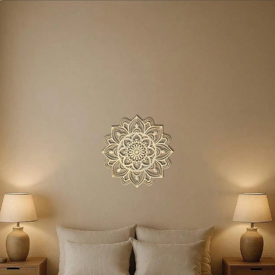 Gold Metal Wall Art Decor