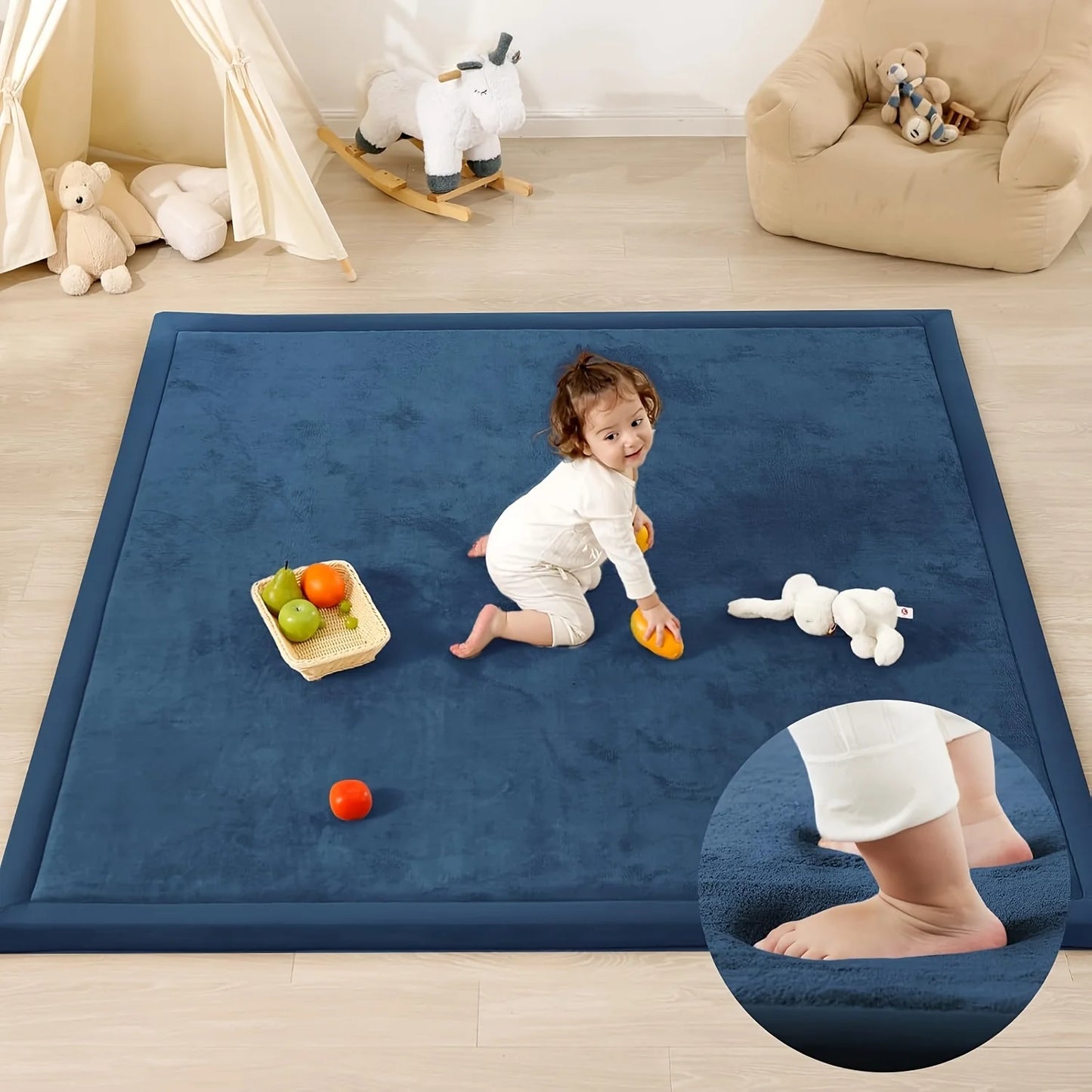 Carpet For Floor 3cm Thick Memory Foam Playpen Mat