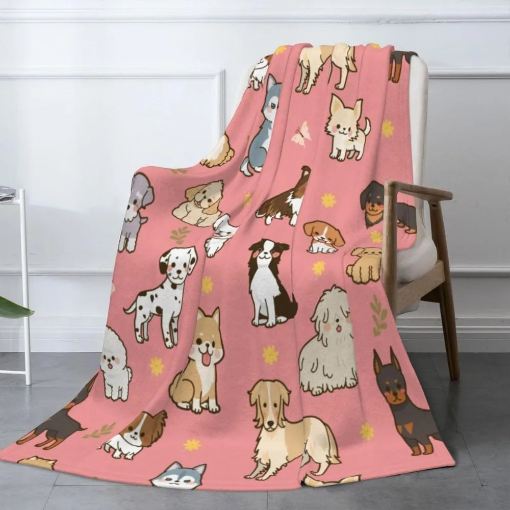 Cute Cat Throw Blanket