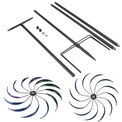 Public Craft Windmill Outdoor Wind Catcher Windmill Ornament for Yard Decoration