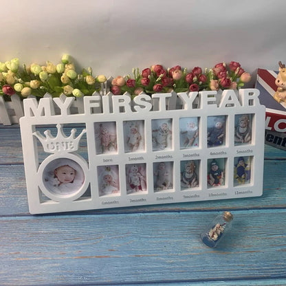 1Pc Infant First Year Picture Frame
