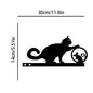 Exclusive Cute Cat Garden Decorative Silhouette -Perfect Outdoor Statues for Garden