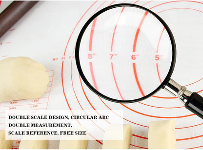 UNTIOR 1PCS Silicone Baking Mat Kneading Pad Dough Mat