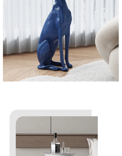 Dog Statue Sculpture, Coffee Table, Living Room Decoration,