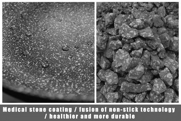 Durable Stone Frying  Pan Non-stick Ceramic