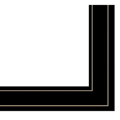 "Bridges Vignette of 2-piece By Billy Jacobs Black Frame