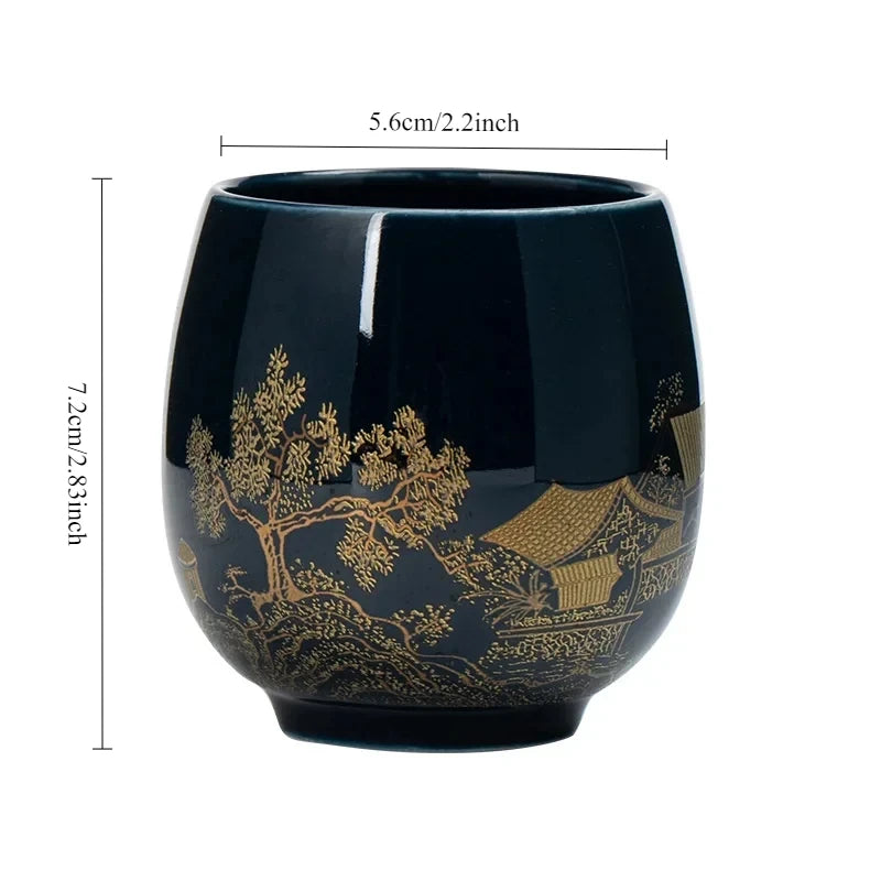 Japanese-style Simple Master Ceramic Tea Bowl