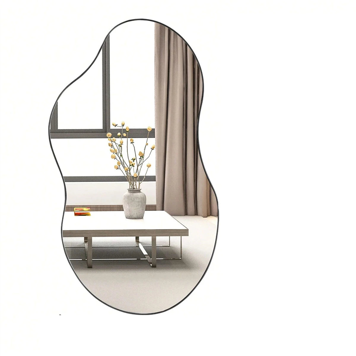 1pc Irregular Wall Mirror For Home Decoration, Room, Bathroom Living Room