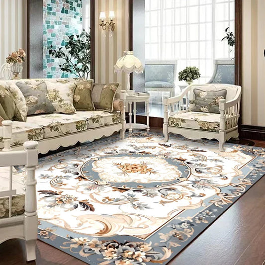 Pastoral Style Carpets for Living Room Bedroom Decor