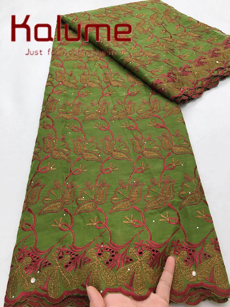 Kalume Lace 2025 African Cotton Lace Fabric