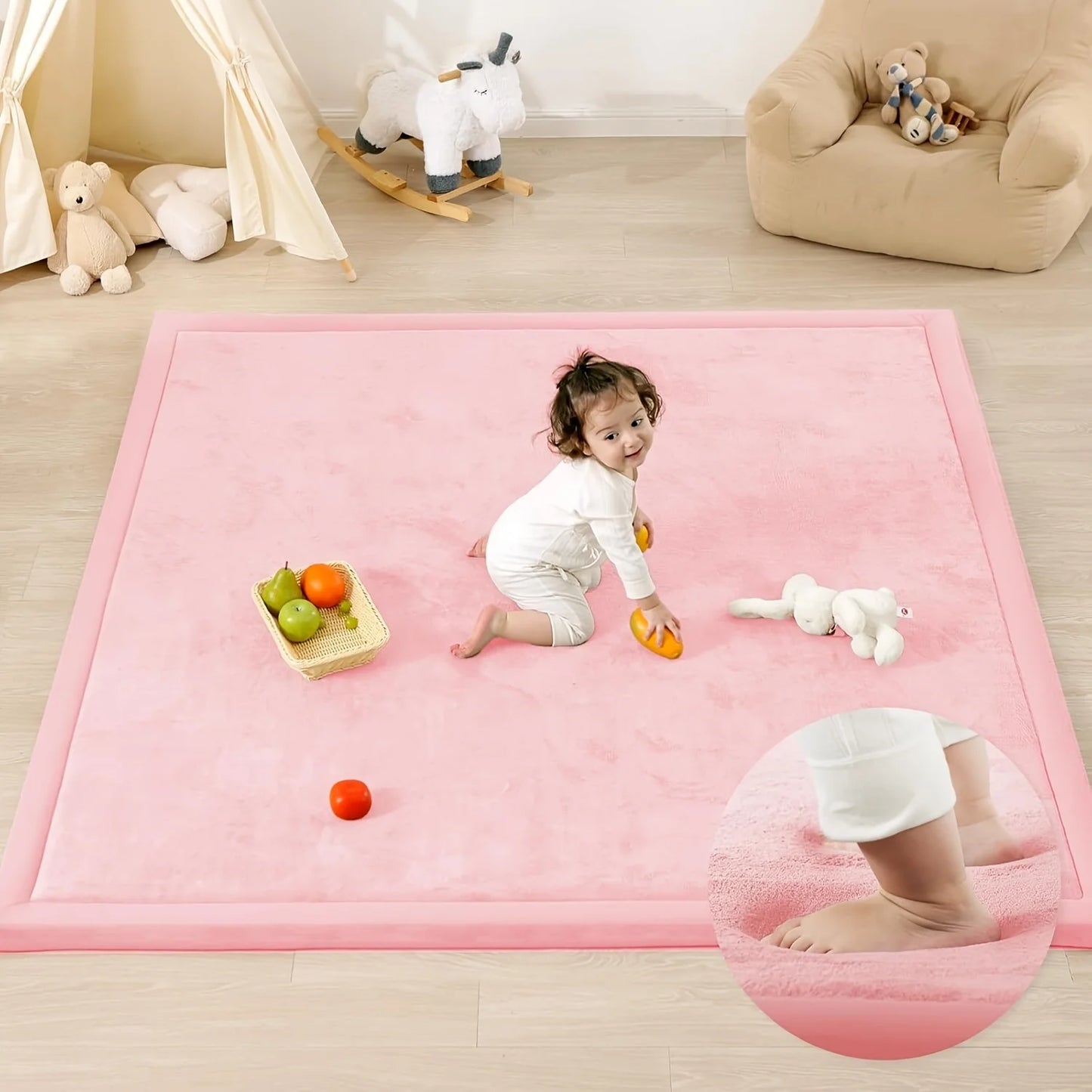 Carpet For Floor 3cm Thick Memory Foam Playpen Mat