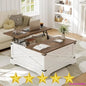 2025-Lift Top Coffee Table with Storage