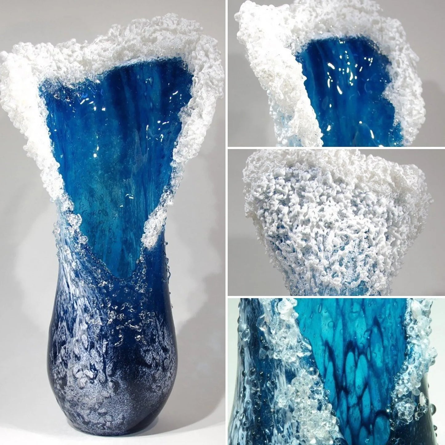 Sea Wave Vase For Office Living Room