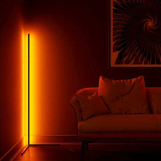 Corner Floor Lamp, 60-Inch Rgb Led Corner Lamp