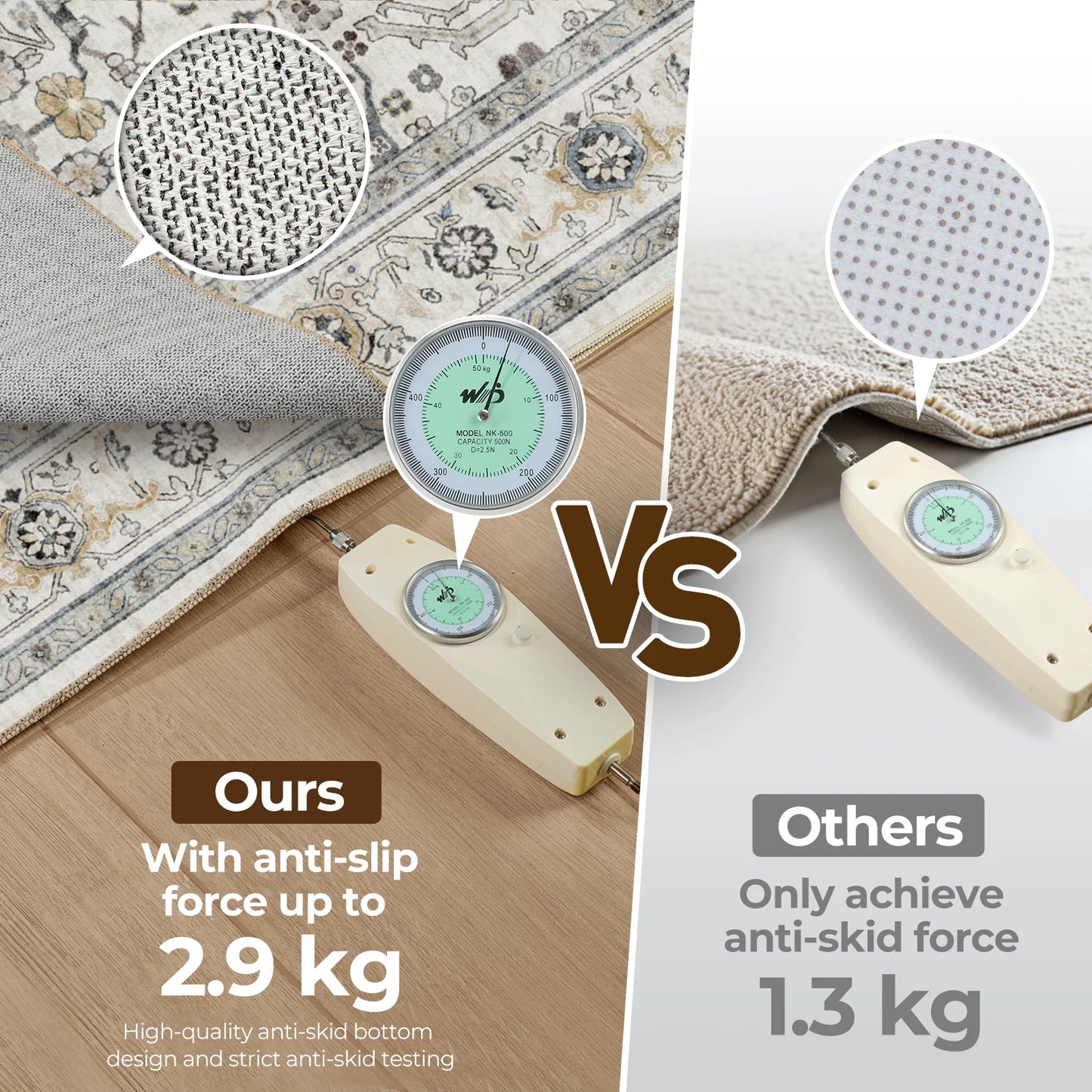 Retro  Turkish Persian Rug for Living Room Bedroom