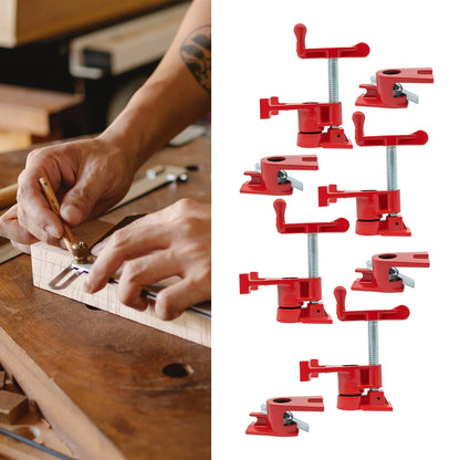 4 Pack Iron Woodworking Clamps,Heavy Duty Cast Iron