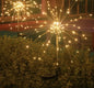 3/1pcs LED Solar Firework Lights Garden Decoration Fairy Lights