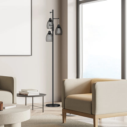 70" Tree Floor Lamp with 3 Bulbs