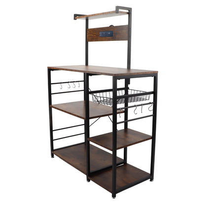 （Clearance Deal）Kitchen Bakers Rack Multi Layer Microwave Oven Stand