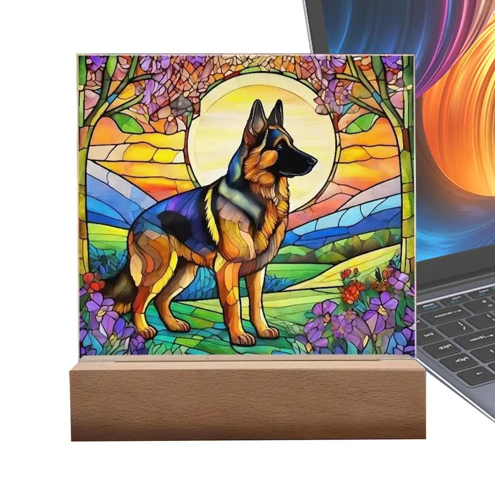 Dog Wall Art Creative Painting