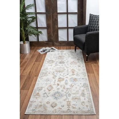 Ivory 7 ft 10 in x 10 ft 3 in Area Rug,