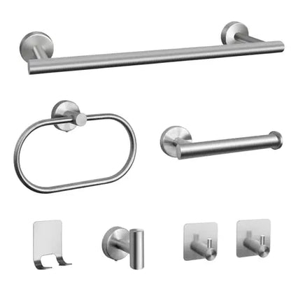 Bathroom Hardware Set 7Pcs Bathroom Towel Rack