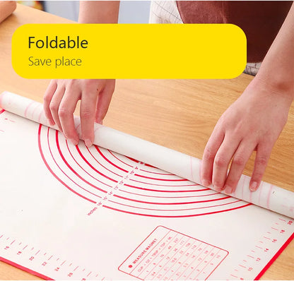 UNTIOR 1PCS Silicone Baking Mat Kneading Pad Dough Mat