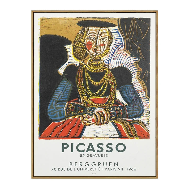 Vintage Famous Van Gogh Monet Matisse Picasso Prints