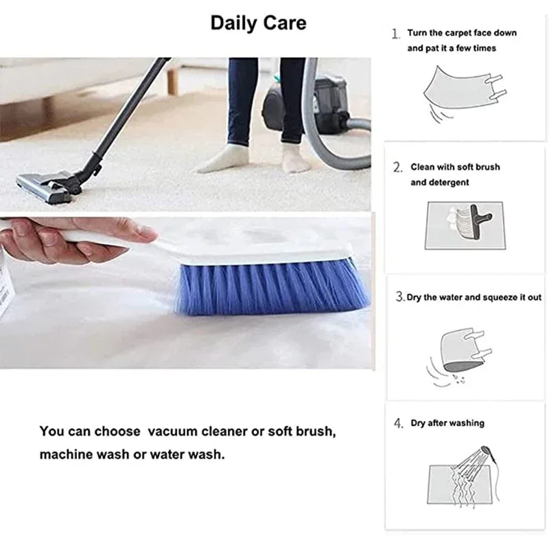 Retro Carpets for Living Room  Persian Design Rugs Large Size Non-slip Rug