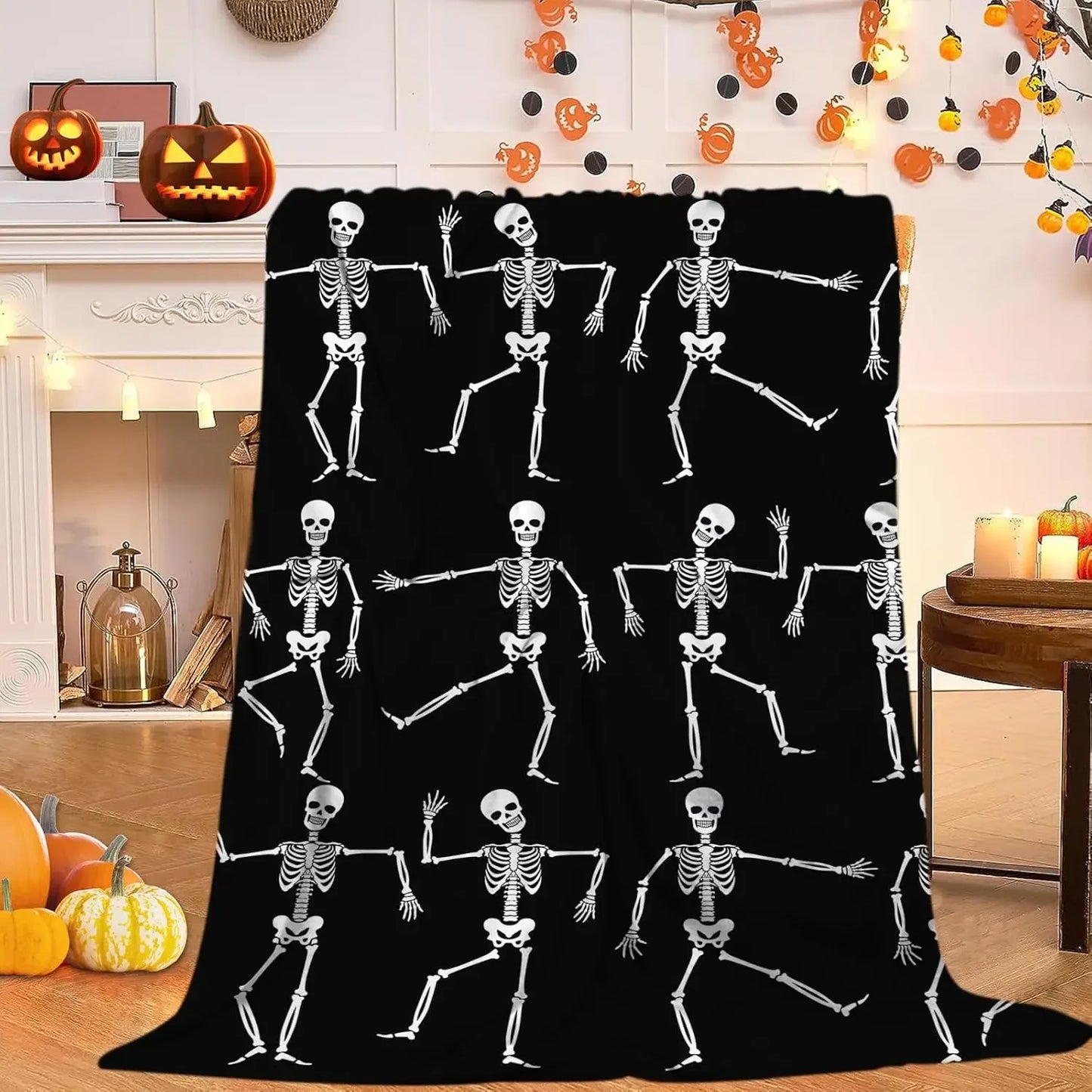 Christmas Gingerbread Throw Blanket