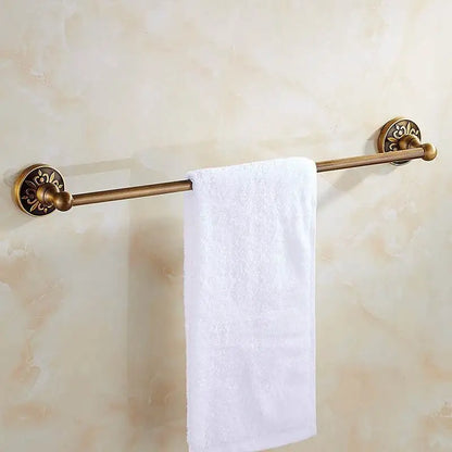Tuqiu Antique Bathroom Hardware Towel Rack,Paper holder Toilet Brush Holder,hooks