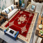 Persian Luxury Rugs for Retro Red Decor Carpets for Living Room