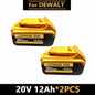 For DeWal Original 20V 12.0Ah MAX Battery Power Tool Replacement For DeWalt 20V 6A 18Volt 20v Battery.