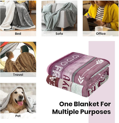 Super Soft Flannel Throw Blankets