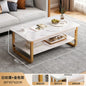 Italian Coffee Table Minimalist Square Nordic Tea  Table Living Room Furniture
