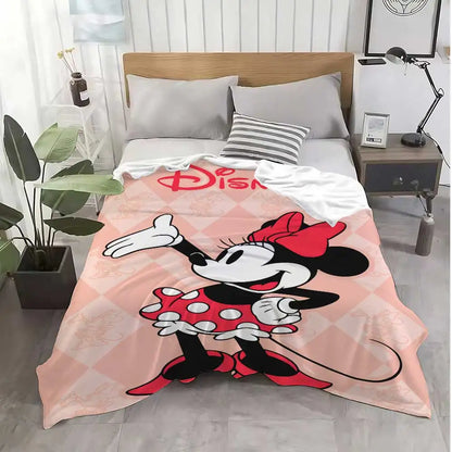 Double Blanket School M-minnies  Blankets