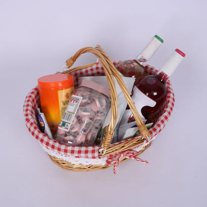 ZK40 Rattan picnic basket,