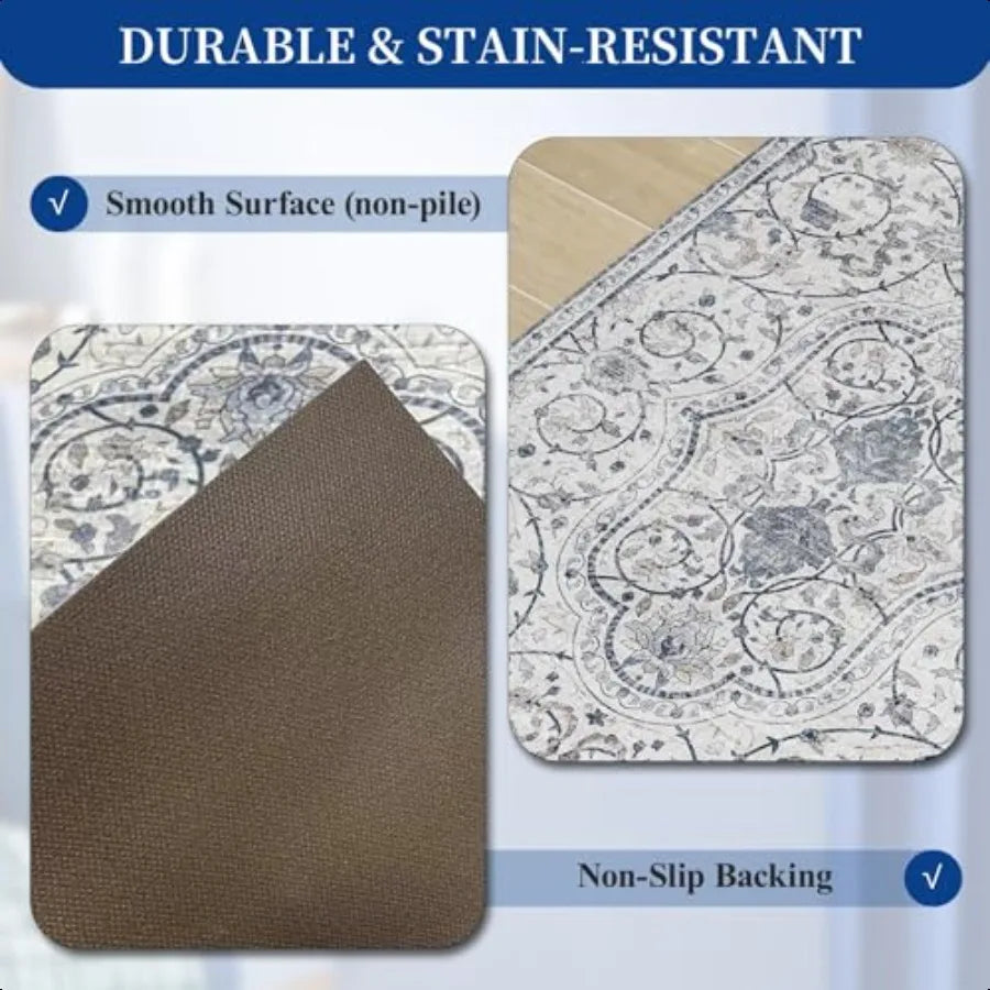 5' x 7' Waterproof Area Rug for Living Room