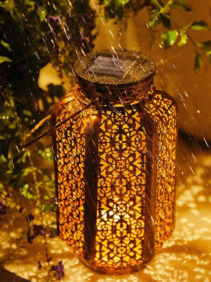 Led Solar Light Solar Hanging Lantern =