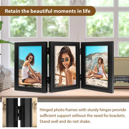 Double/Triple   Foldable Hinged Picture Frame