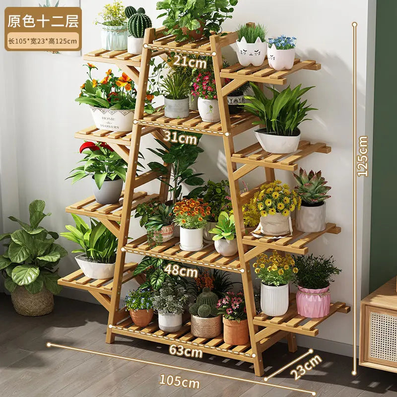 Floor-standing Rack Multi-layer Balcony Flower Rack