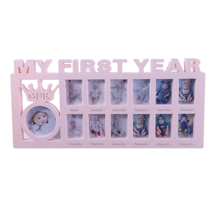 1Pc Infant First Year Picture Frame