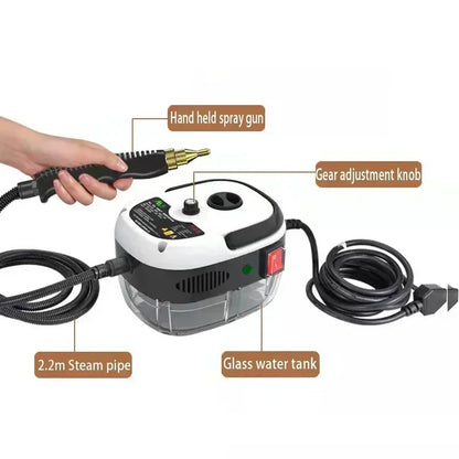 2500W Portable Steam Cleaner High Temperature  Pressure Jet  Machine