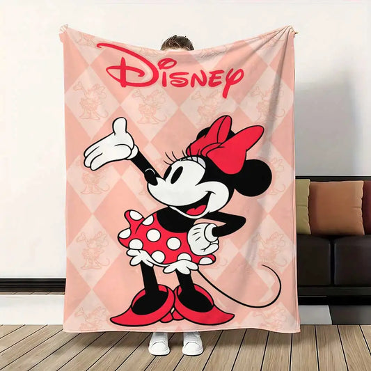 Double Blanket School M-minnies  Blankets