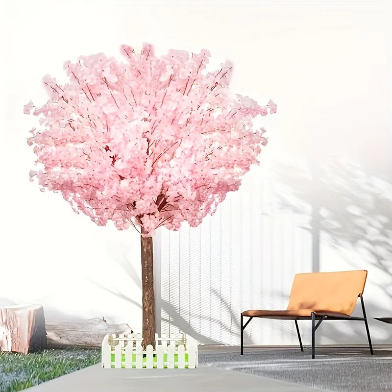 Artificial Cherry Trees Natural Cherry Blossom Pink Tree Outdoor